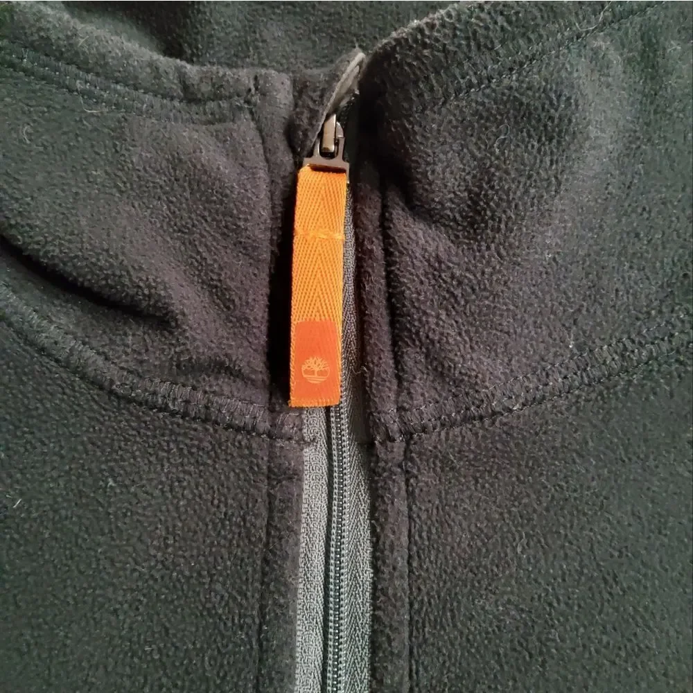 Timberland Men's Fleece Quarter-Zip Sweater Size M